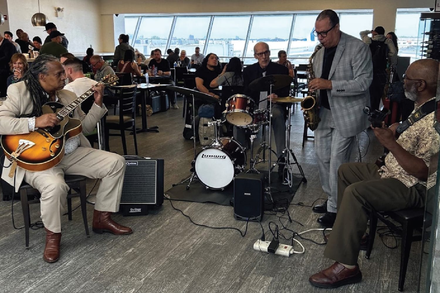 South-East Queens’ rich cultural heritage and jazz history come to life inside Terminal 6.