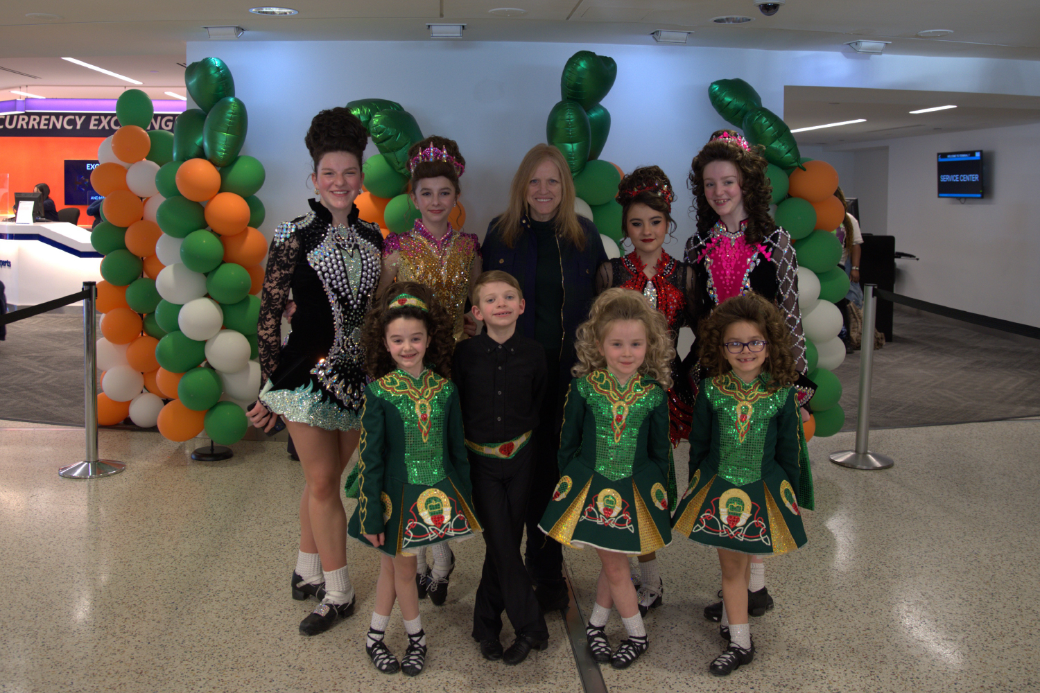 JFK Terminal 7 St. Patricks Day